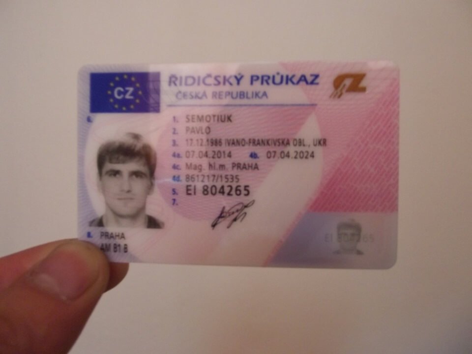 Prawo Jazdy Czechy Kupie